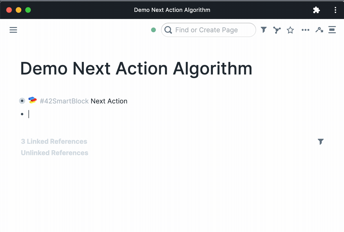 Next Action Algorithm Demo